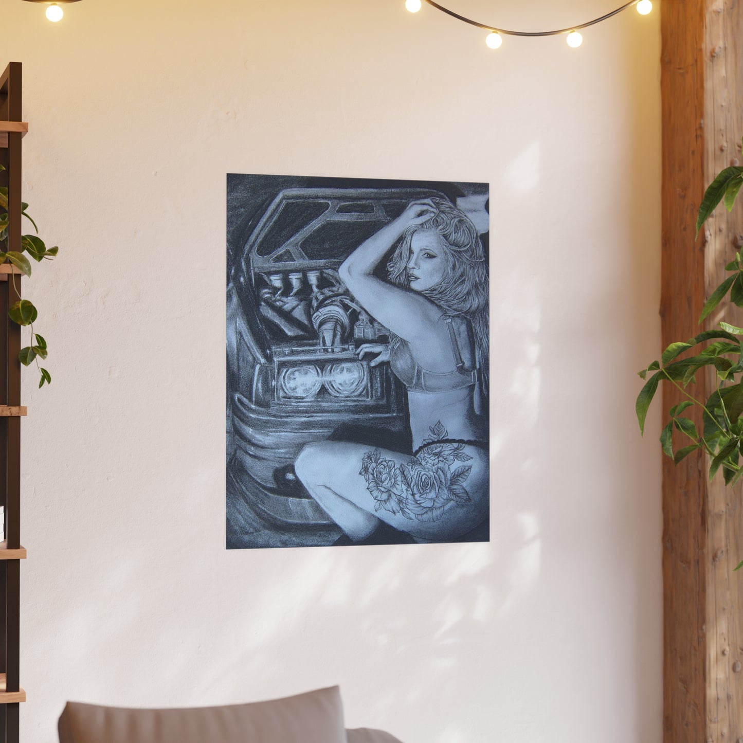 "Stanced" with Philippa Davies on Satin and Archival Matte Posters
