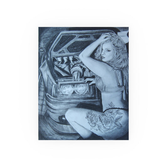 "Stanced" with Philippa Davies on Satin and Archival Matte Posters